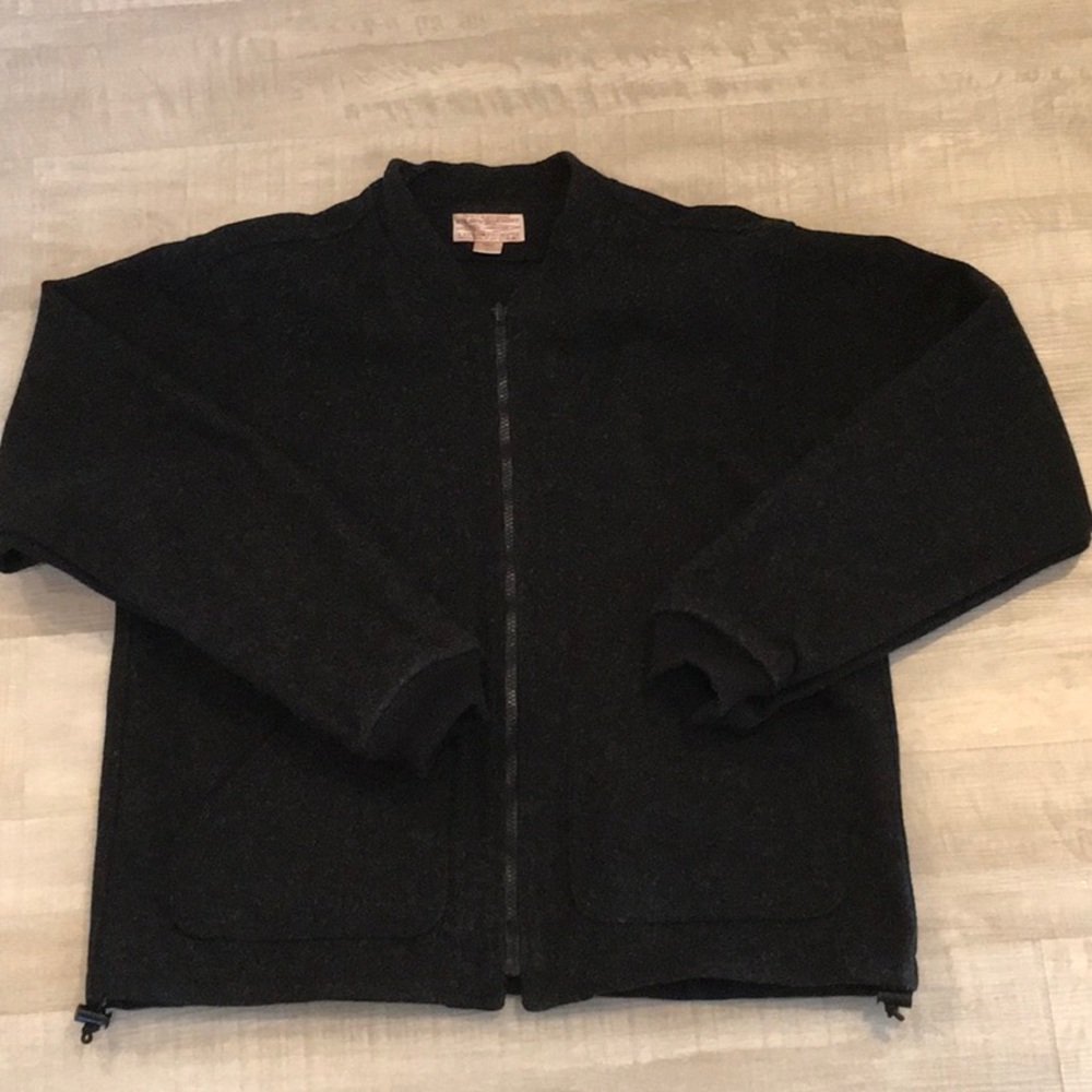 Filson Wool Jacket Liner- Charcoal Grey